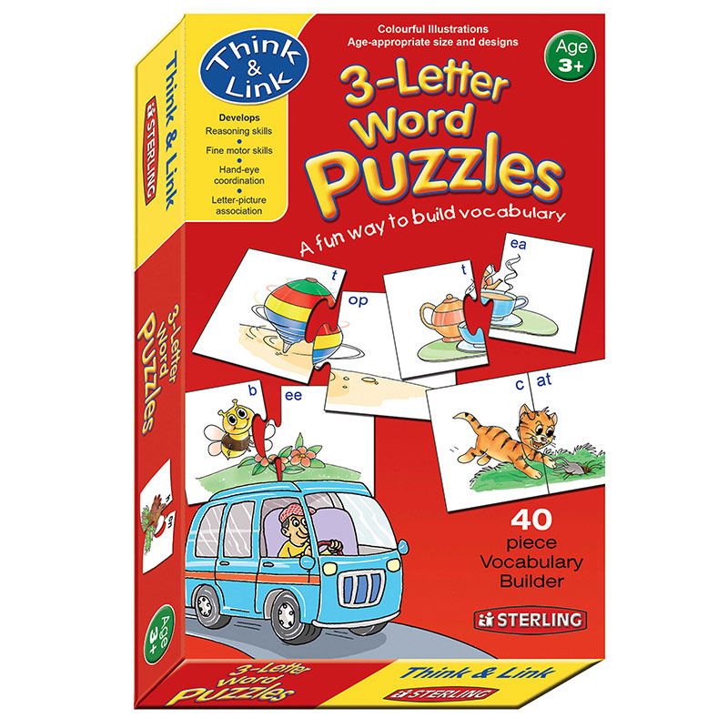 3-Letter Word Puzzles