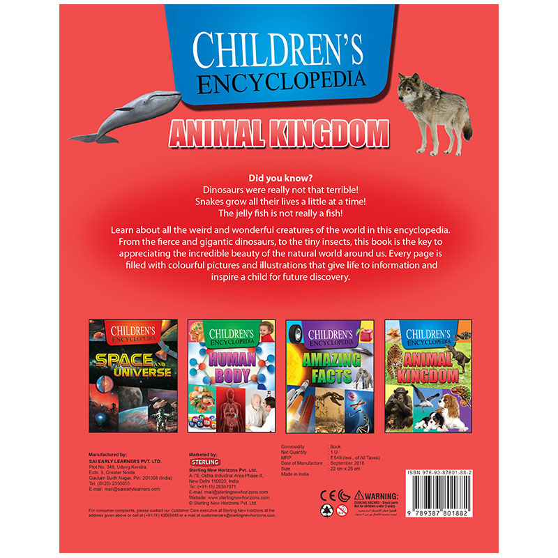 Children & Encyclopedia Animal Kingdom