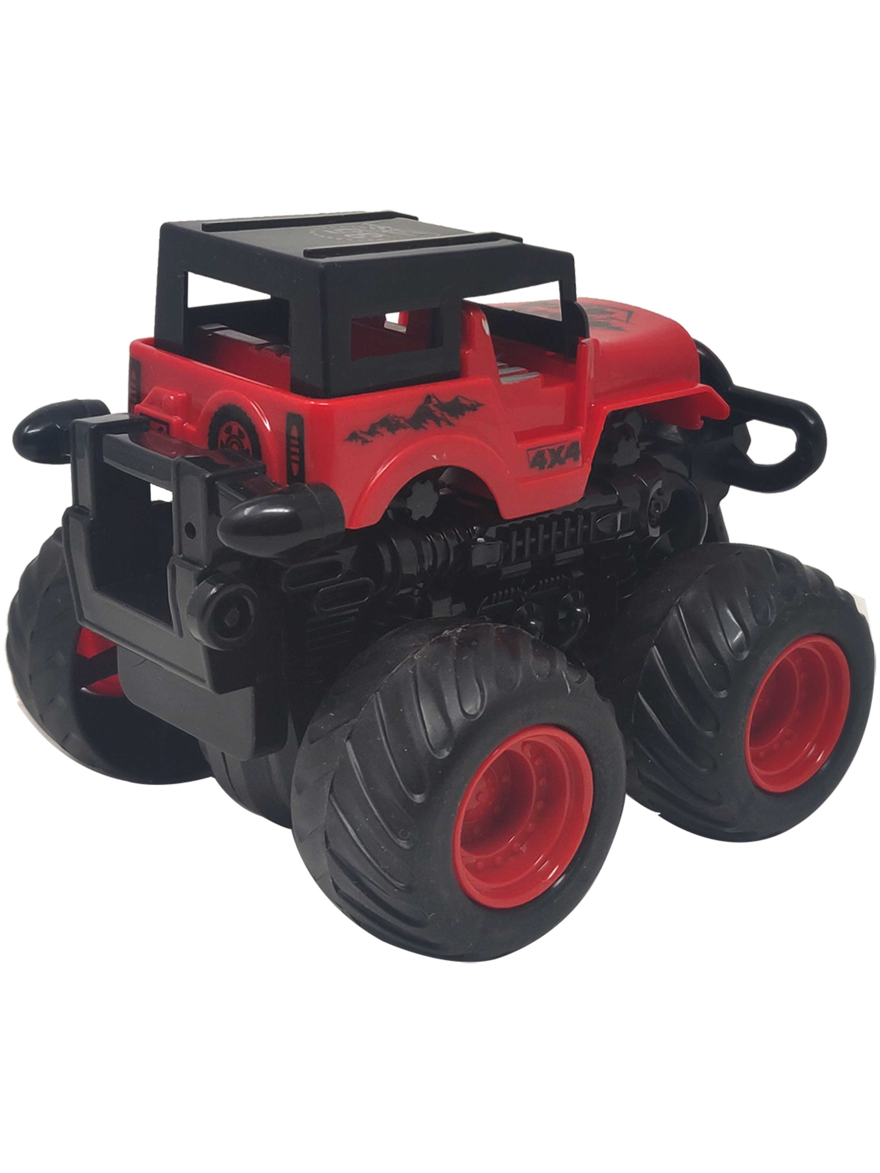 Friction Cars-Jeep-Red