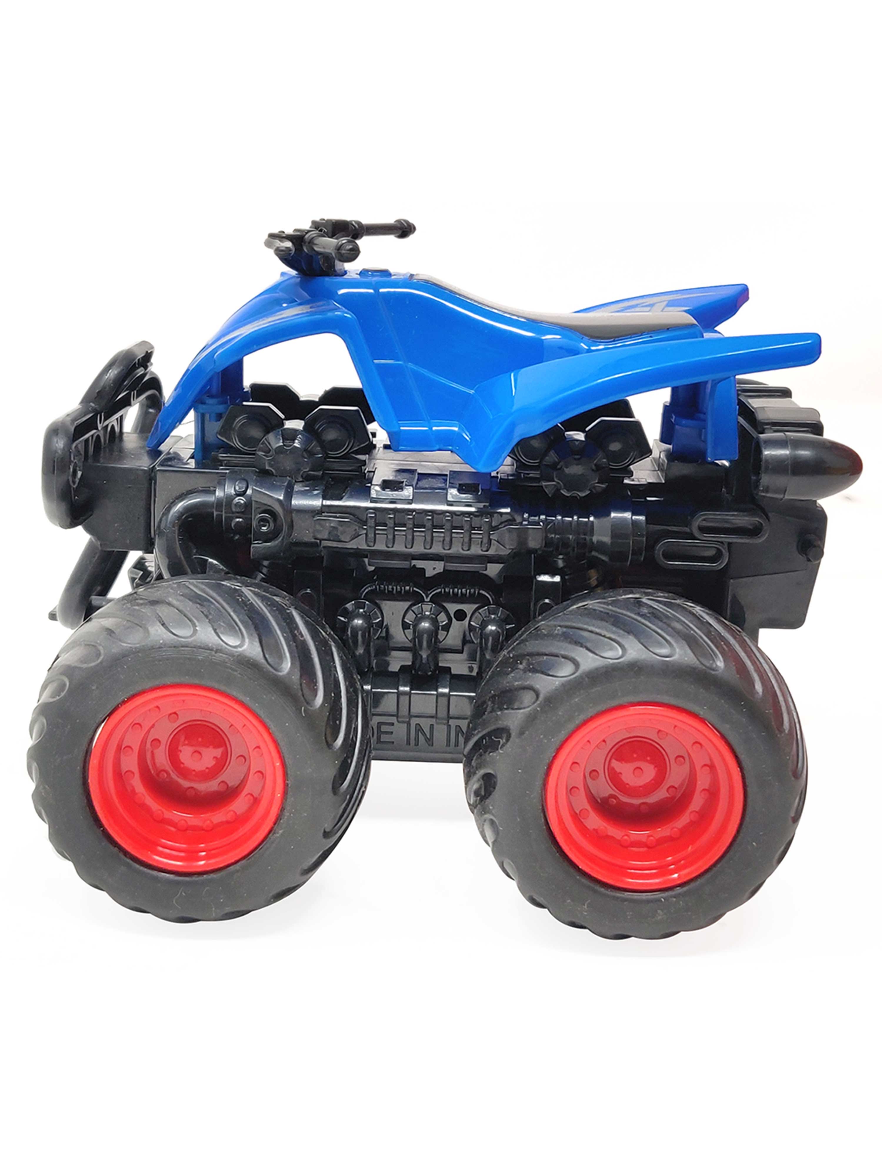 Friction Cars-Motorcycle-Blue