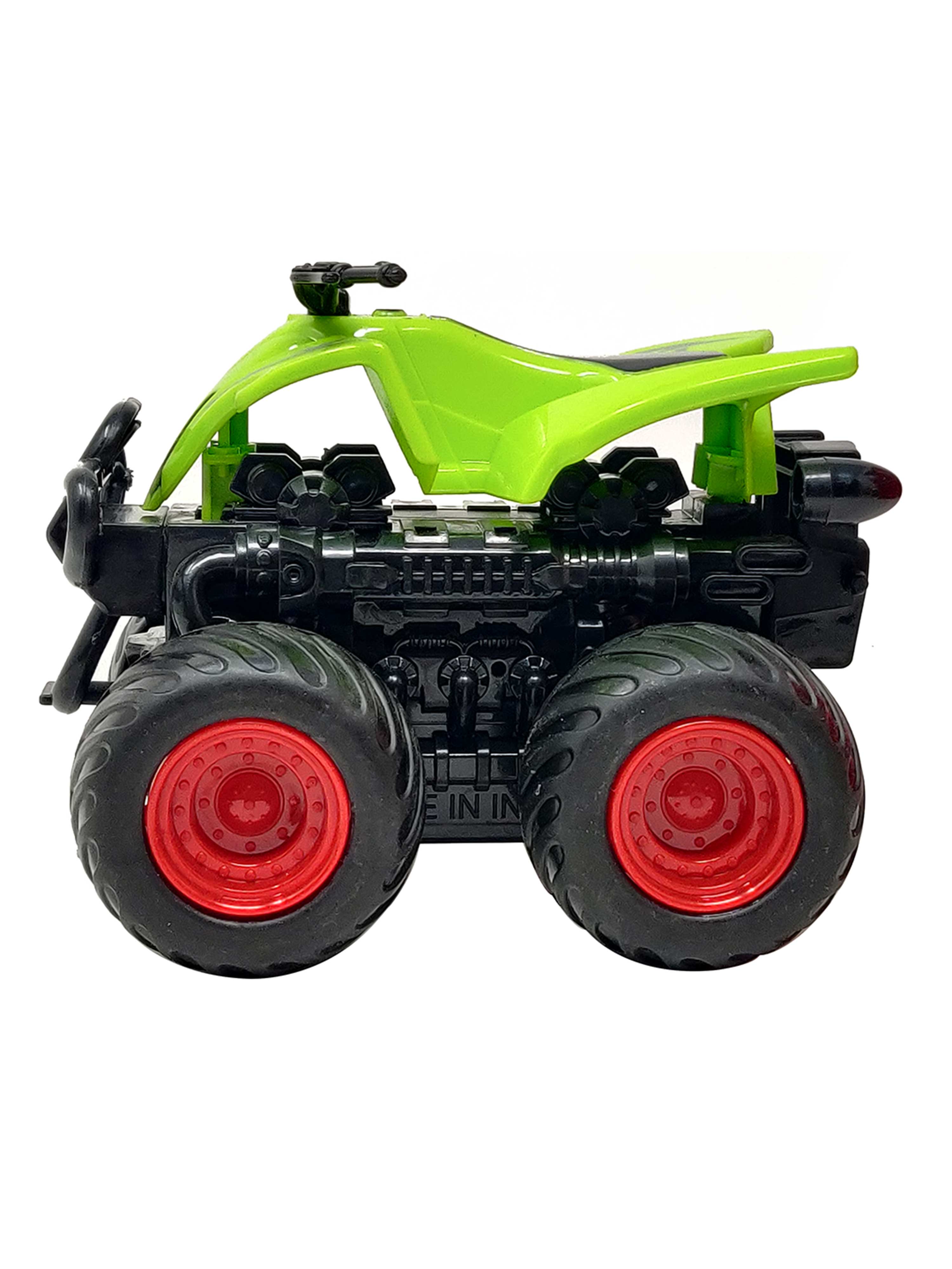Friction Cars-Motorcycle-Green