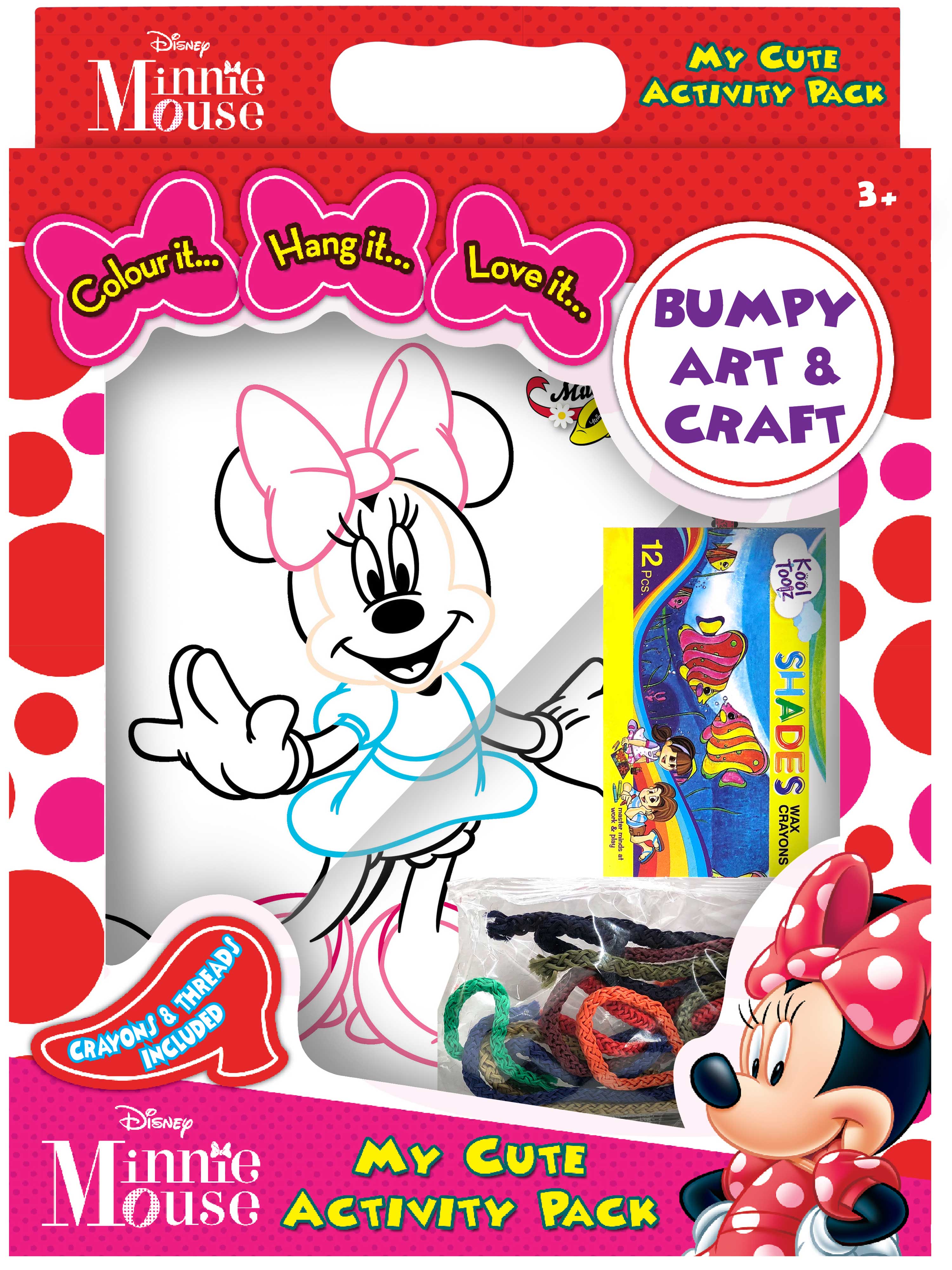 My Cute Activity Pack-Minnie Mouse Bumpy