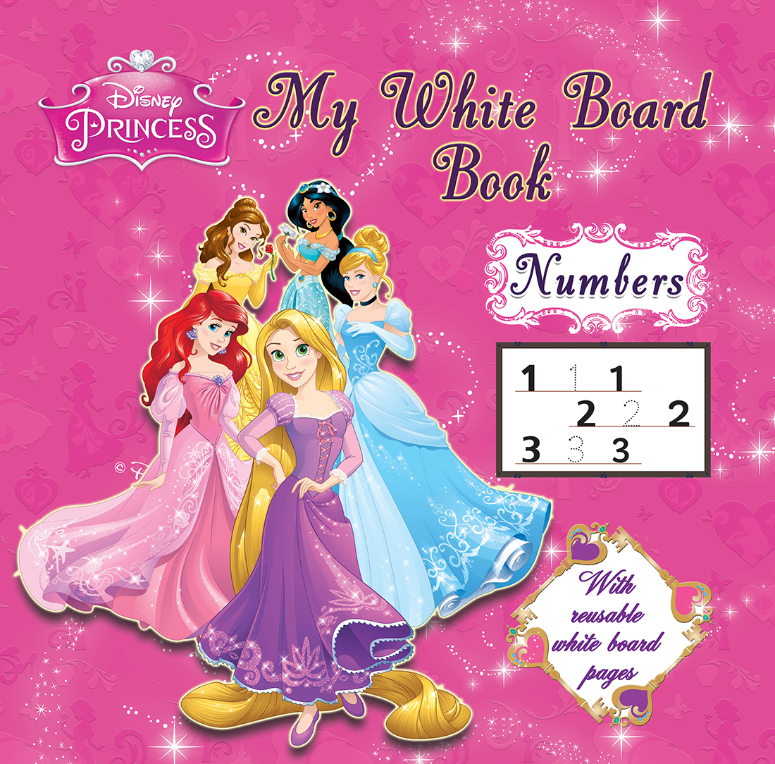 Disney Princess My White Board Book